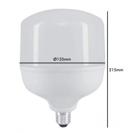 Bombilla LED 50W E27 industrial alta eficiencia 130Lm/W IP20