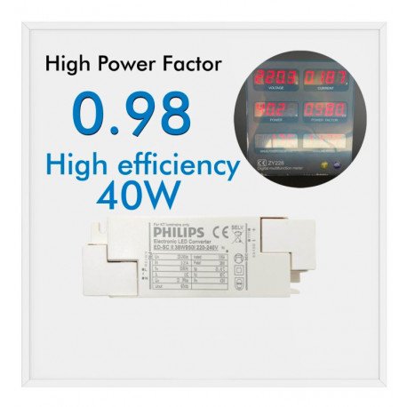 Panel LED 60x60 40W 4000Lm slim frame pack 10