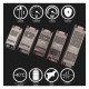 Voeding 24V 150W voor ledstrips IP20 aluminium