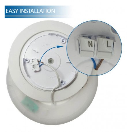 Plafondlamp LED opbouw 20W neutraal wit 4000K chip Lumileds