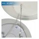 Plafondlamp LED opbouw 20W neutraal wit 4000K chip Lumileds