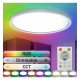Plafón LED 18W RGB+CCT con control remoto y chip Lumileds