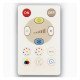 Plafón LED 18W RGB+CCT con control remoto y chip Lumileds