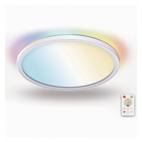 LED Ceiling Light 18W RGB+CCT with Remote (Lumileds)