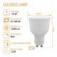 ledlamp GU10 10W 110° 1200lm OSRAM chip DURIS E 2835