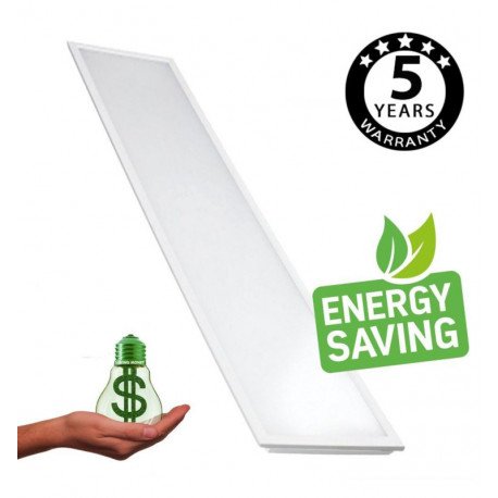 Panel LED 120x30 40W pack 6 Philips Driver, luz uniforme