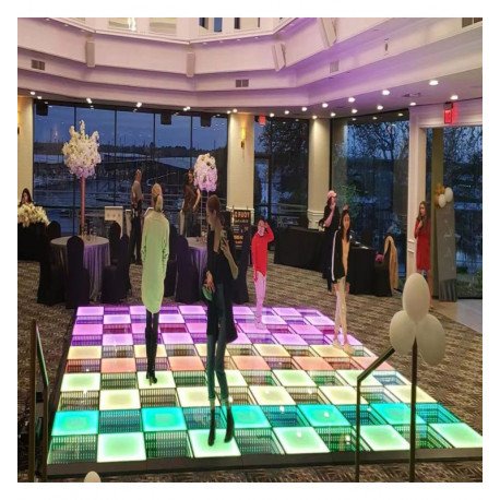 Commercieel led-vloerelement 3D Infinity RGB met diep effect (1 m²)