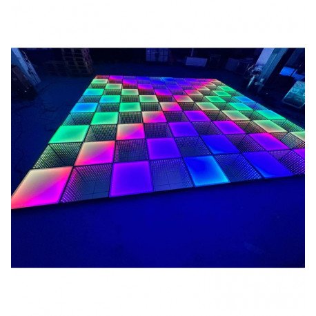 Commercieel led-vloerelement 3D Infinity RGB met diep effect (1 m²)