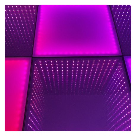 Commercieel led-vloerelement 3D Infinity RGB met diep effect (1 m²)