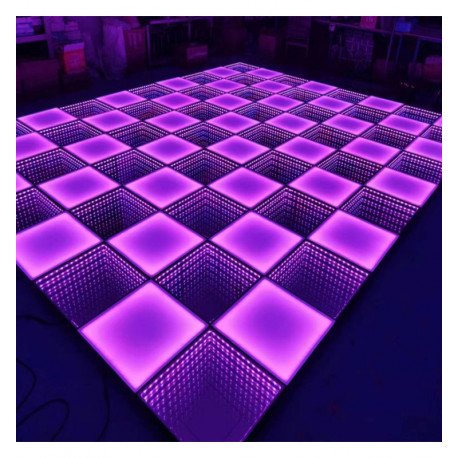 Commercieel led-vloerelement 3D Infinity RGB met diep effect (1 m²)