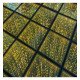 LED-vloer 3D Infinity STARS goud voor events 1 m²