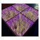 LED-vloer 3D Infinity STARS goud voor events 1 m²