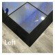 Hoekprofiel links voor vloer 3D InfinityLED zwart