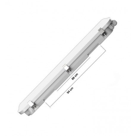 Regleta Emergencia Estanca LED 40W CCT 120cm Philips Driver