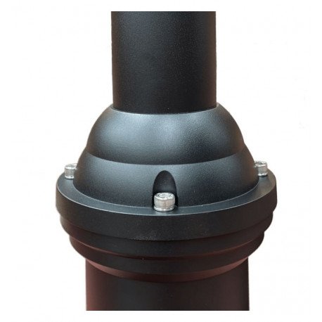 Farola LED Columna tubular aluminio telescópica 4 m fácil transporte