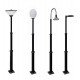 LED Street Light Telescopic Aluminum Column 4 m