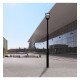 LED-kolom voor led-straatverlichting telescopische aluminium buis 4 m (gemakkelijk transport)