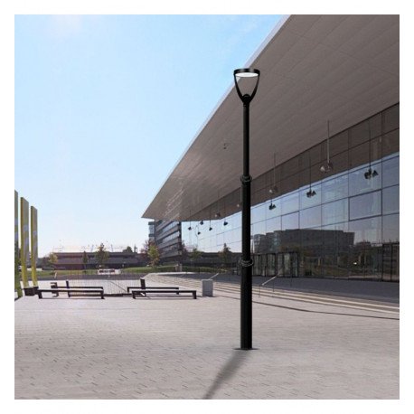LED Street Light Telescopic Aluminum Column 4 m