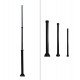 LED Street Light Telescopic Aluminum Column 4 m