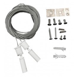 Universele LED-hanglamp kit wit met kabel 3 m (set 2)
