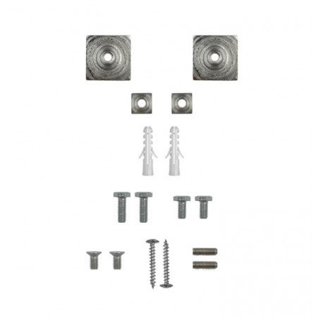 Kit colgante universal LED negro con cable 3m (pack 2)
