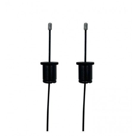 Kit colgante universal LED negro con cable 3m (pack 2)