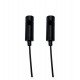 Universele led-hangkit zwart met kabel 3 m (set 2)
