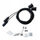 Universele led-hangkit zwart met kabel 3 m (set 2)