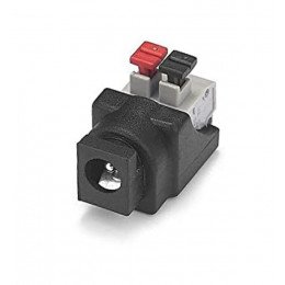 AC/DC Female Jack Connector (Quick-Press)