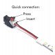 AC/DC Female Jack Connector (Quick-Press)