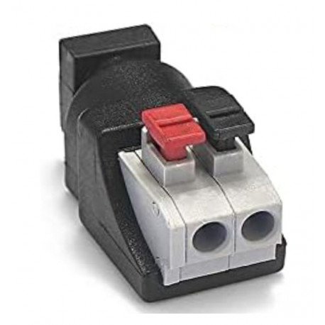 AC/DC Female Jack Connector (Quick-Press)