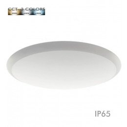 Plafondlamp LED opbouw IP65 CCT selecteerbaar 20W/16W/12W