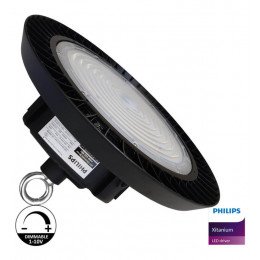 LED high-bay UFO 200W industrieel 1-10V dimbaar 170 lm/W