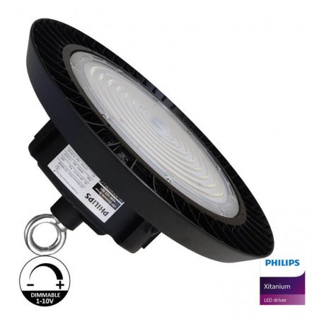 LED high-bay UFO 200W industrieel 1-10V dimbaar 170 lm/W
