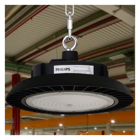 Campana LED 200W UFO industrial 1-10V regulable 170 lm/W
