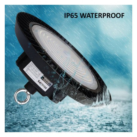 LED high-bay UFO 200W industrieel 1-10V dimbaar 170 lm/W