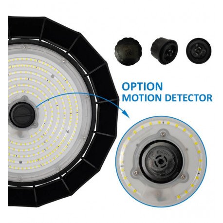 Campana LED UFO 200W-150W-100W IP65 dimable 1-10V