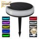Piek solar led voor tuin RGB+CCT IP65 met 10 kleuren