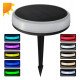 Piek solar led voor tuin RGB+CCT IP65 met 10 kleuren