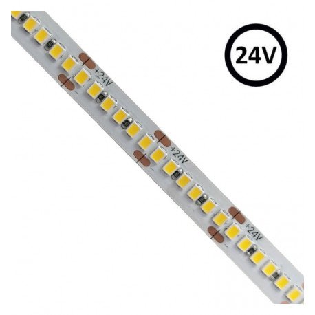 Ledstrip 24V 20W/m SMD2835 238 leds/m 5m IP20 (interieur)