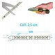 Ledstrip 24V 20W/m SMD2835 238 leds/m 5m IP20 (interieur)