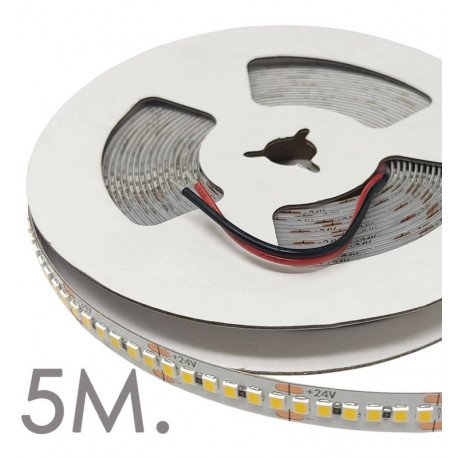 Tira LED 24V 12W/m para interior, 5m IP20 SMD2835
