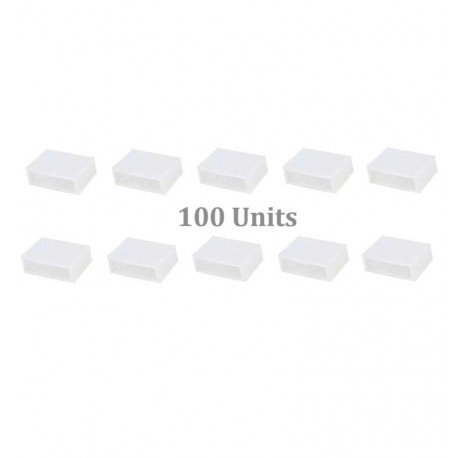 Tapa final Tira LED silicona 10-12mm para exterior