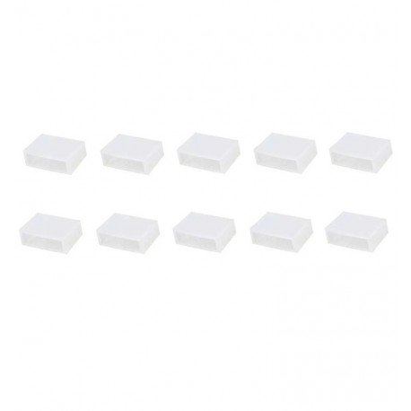 Tapa final Tira LED silicona 10-12mm para exterior
