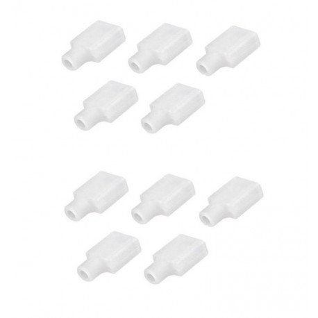 Tapa inicial Tira LED silicona 10mm-12mm para exterior IP