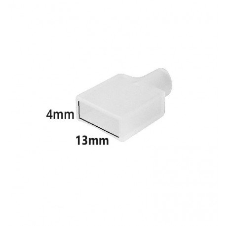 Begin-eindkap ledstrip siliconen 10-12mm voor buiten IP