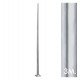 Columna troncocónica galvanizada 3 m para farola exterior