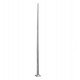 Columna troncocónica galvanizada 3 m para farola exterior
