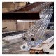 Columna troncocónica galvanizada 3 m para farola exterior