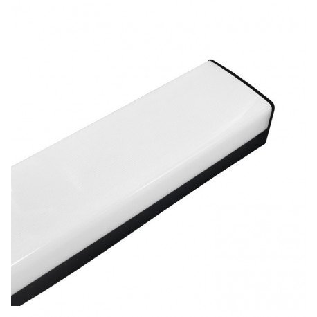 Lineaire led-regel 36W CCT zwart 119cm BERGEN